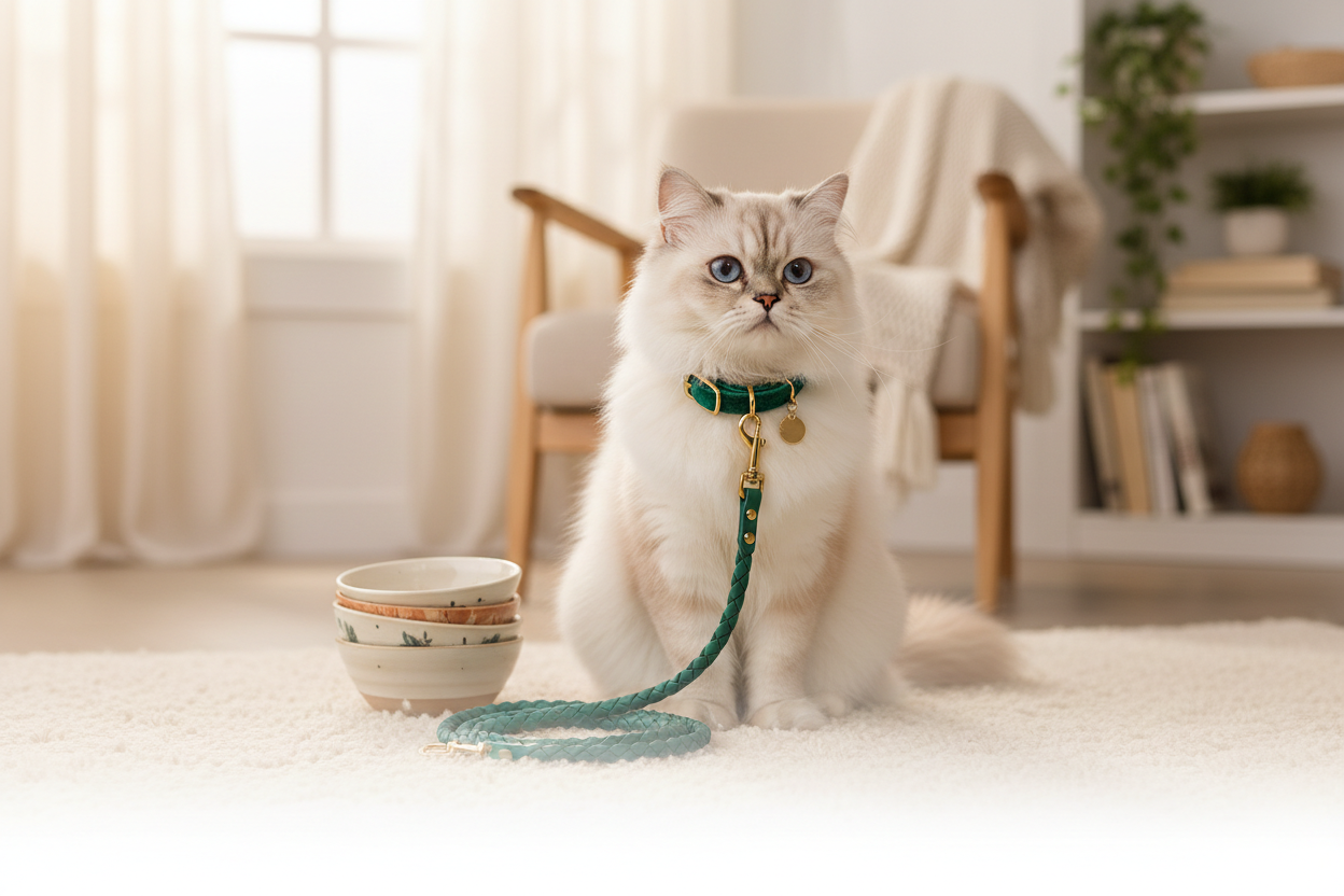 Stylish cat collars and leads for safe and fashionable felines | OzziePawfect