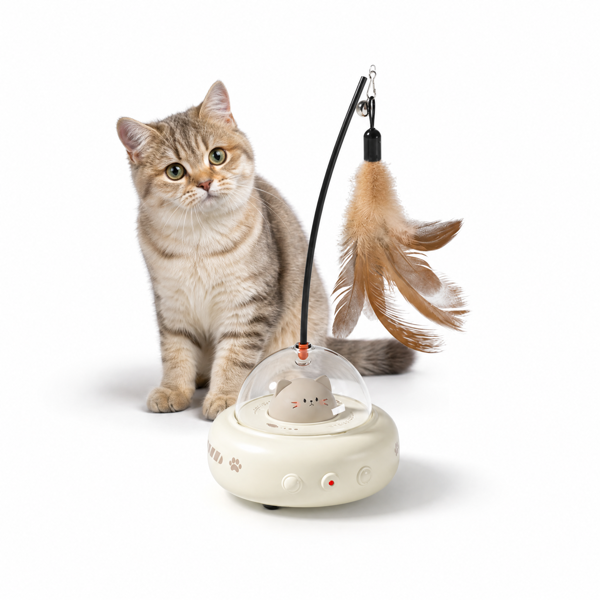 Smart Interactive Cat Teaser Toy