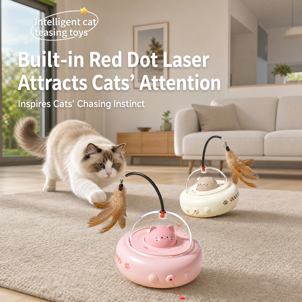 Smart Interactive Cat Teaser Toy
