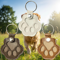 PawfectMemories Leather Pet Hair Keepsake Keychain Pack (3-Piece)
