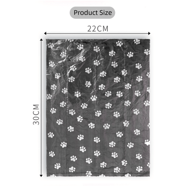 PawfectClean Biodegradable Dog Poop Bags with Bone Dispenser