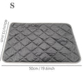 Self-Warming Pet Mat with Heat Reflective Technology for Dogs and Cats Waterproof No Electricity Needed Comfortable Winter Pad for Local Pet Owners(40*50cm)