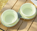 PawfectFeeder Collapsible Double Travel Bowls