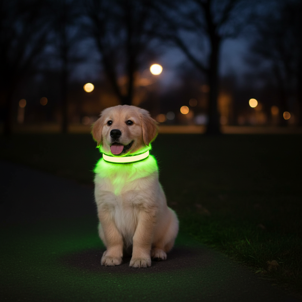 LED koera kaelarihm